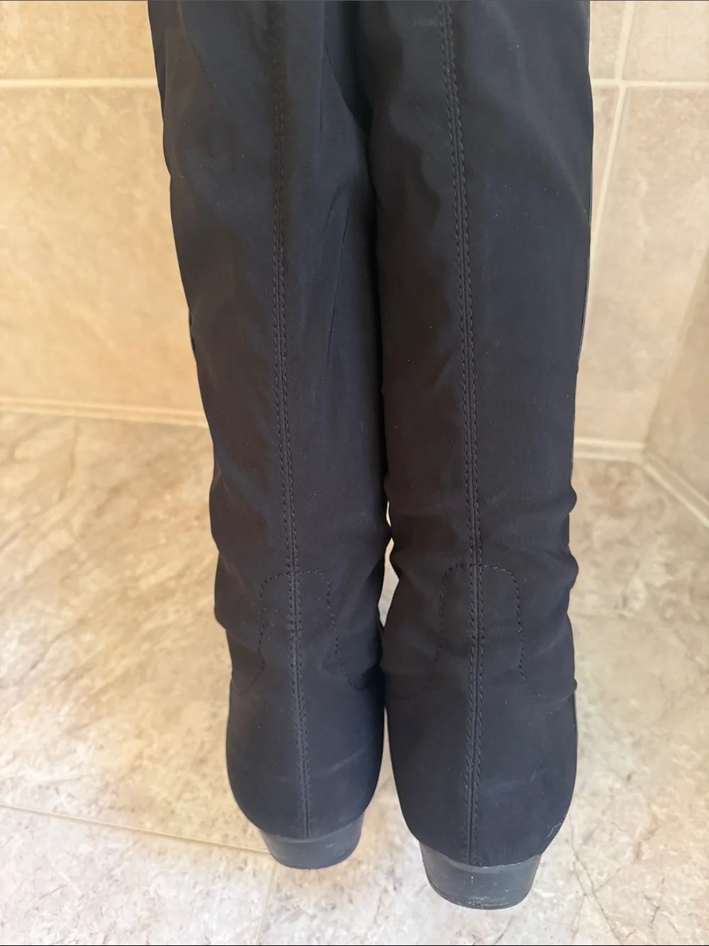 Vince Camuto Karita Over the Knee Black Boots